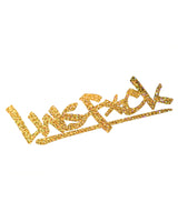 LWSFCK Aufkleber 18 x 6 cm - Gold Sparkle