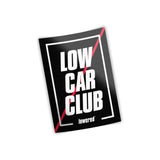 Low Car Club Sticker