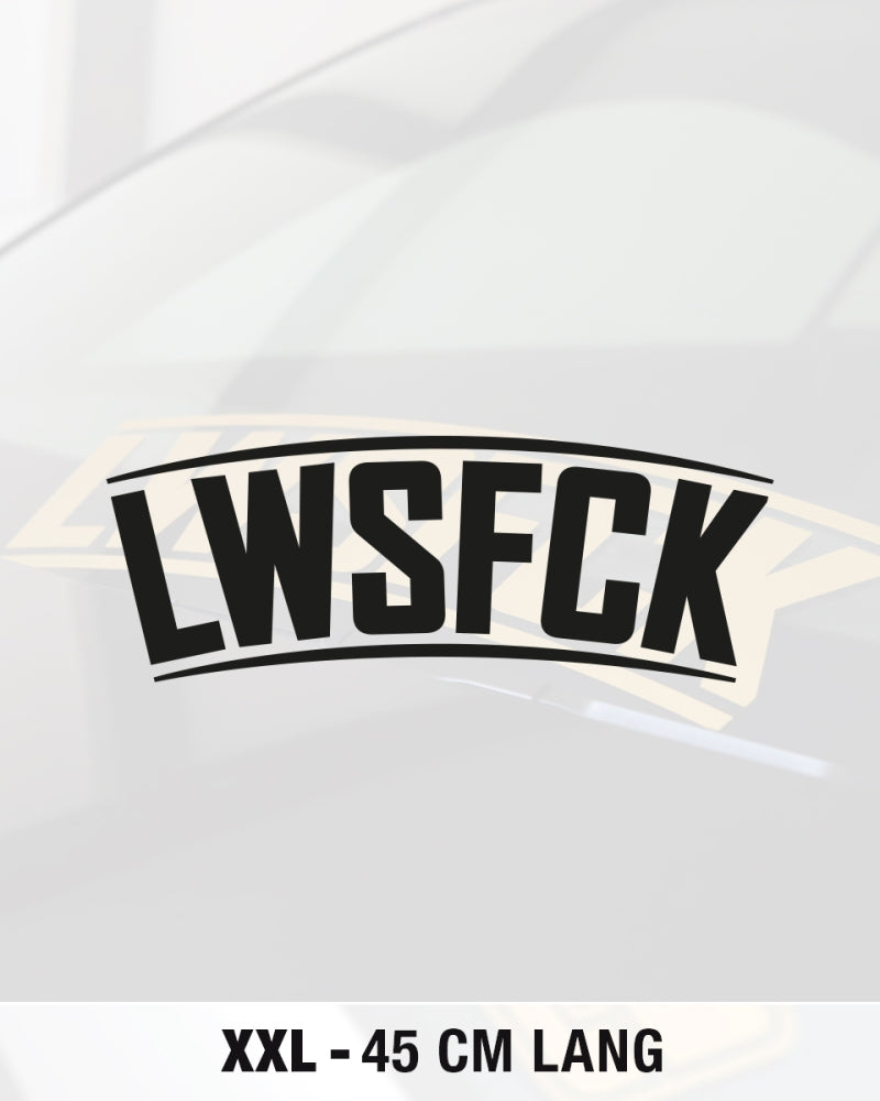 LWSFCK CURVED XXL AUFKLEBER 45 CM