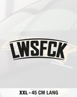 LWSFCK CURVED XXL AUFKLEBER 45 CM