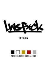 LWSFCK Aufkleber 18 x 6 cm