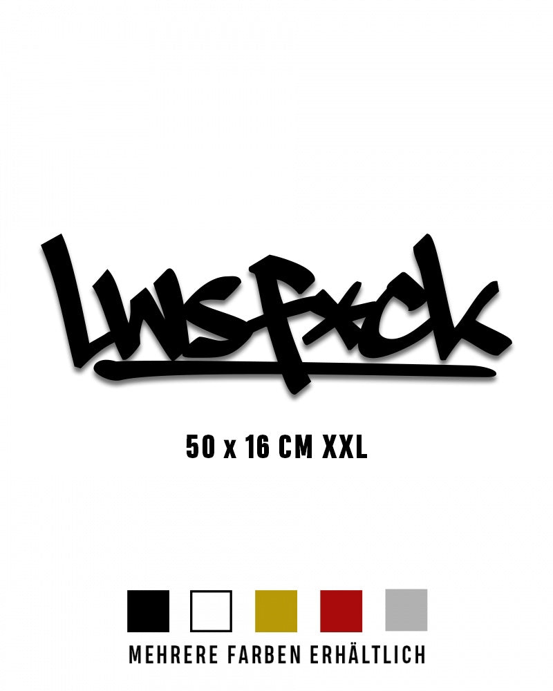 LWSFCK Aufkleber XXL - 50 cm
