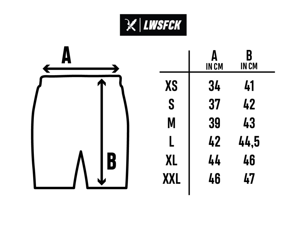 LWSFCK® DAZZLE SWIMSHORTS - BLACK GREY