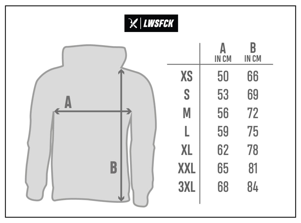 LWSFCK® LIMITED CREW HOODIE GREY