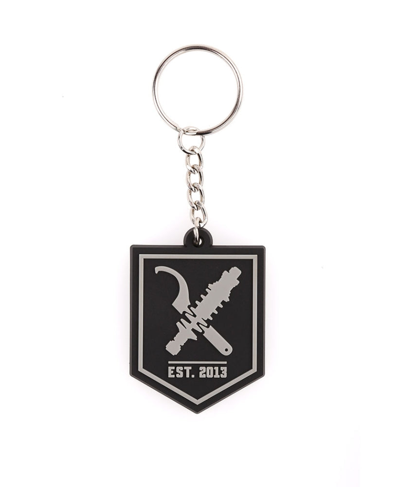 LWSFCK® STATIC KEYCHAIN - BLACK / GREY