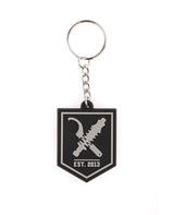 LWSFCK® STATIC KEYCHAIN - BLACK / GREY