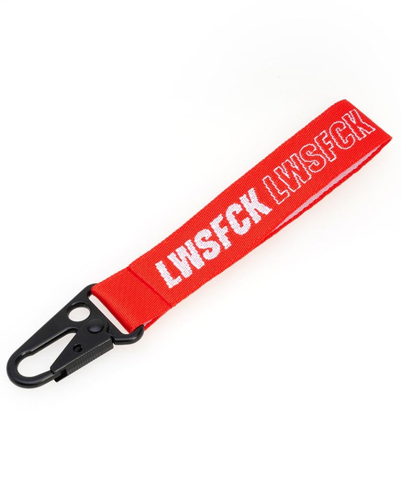 LWSFCK® CREW LANYARD RED
