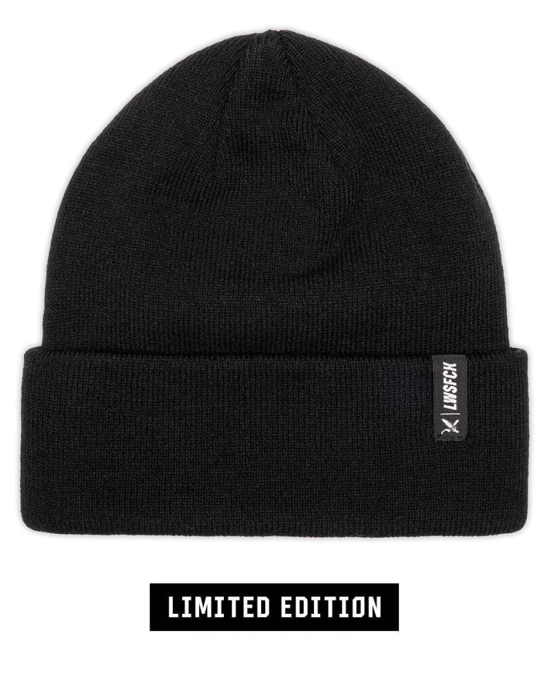 LWSFCK® LIMITED CREW BEANIE - BLACK