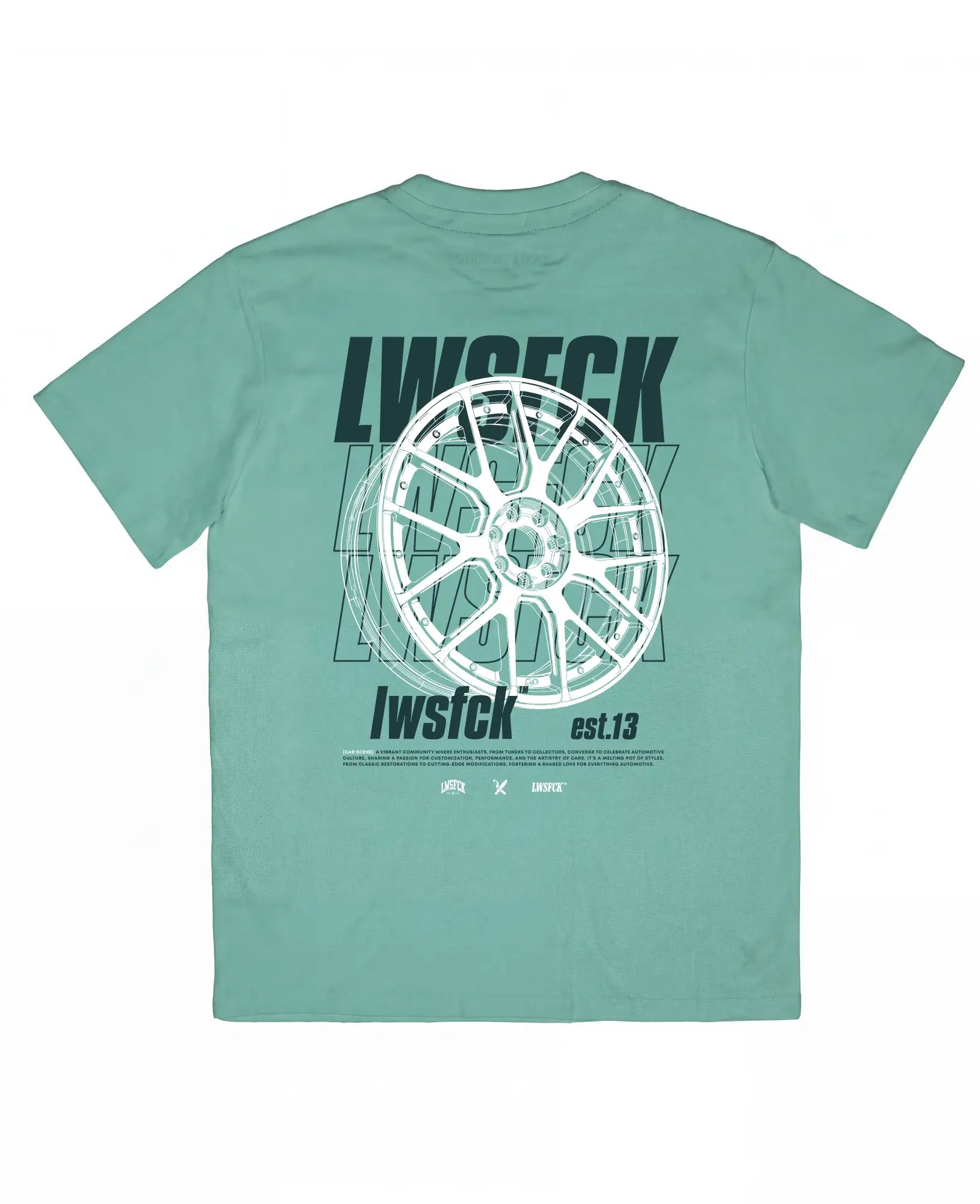 LWSFCK® Jade Wheel Shirt