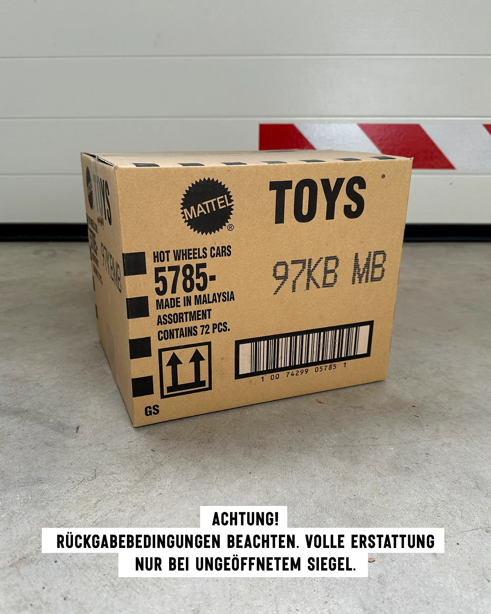 72 Hot Wheels Autos OVP - versiegelter Karton (2026)