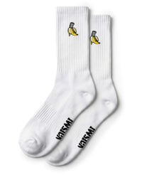 LWSFCK® CREW SOCKS BANANA