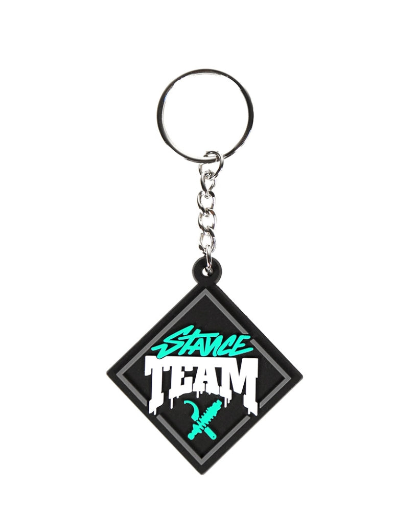 LWSFCK® STANCE TEAM KEYCHAIN BLACK MINT