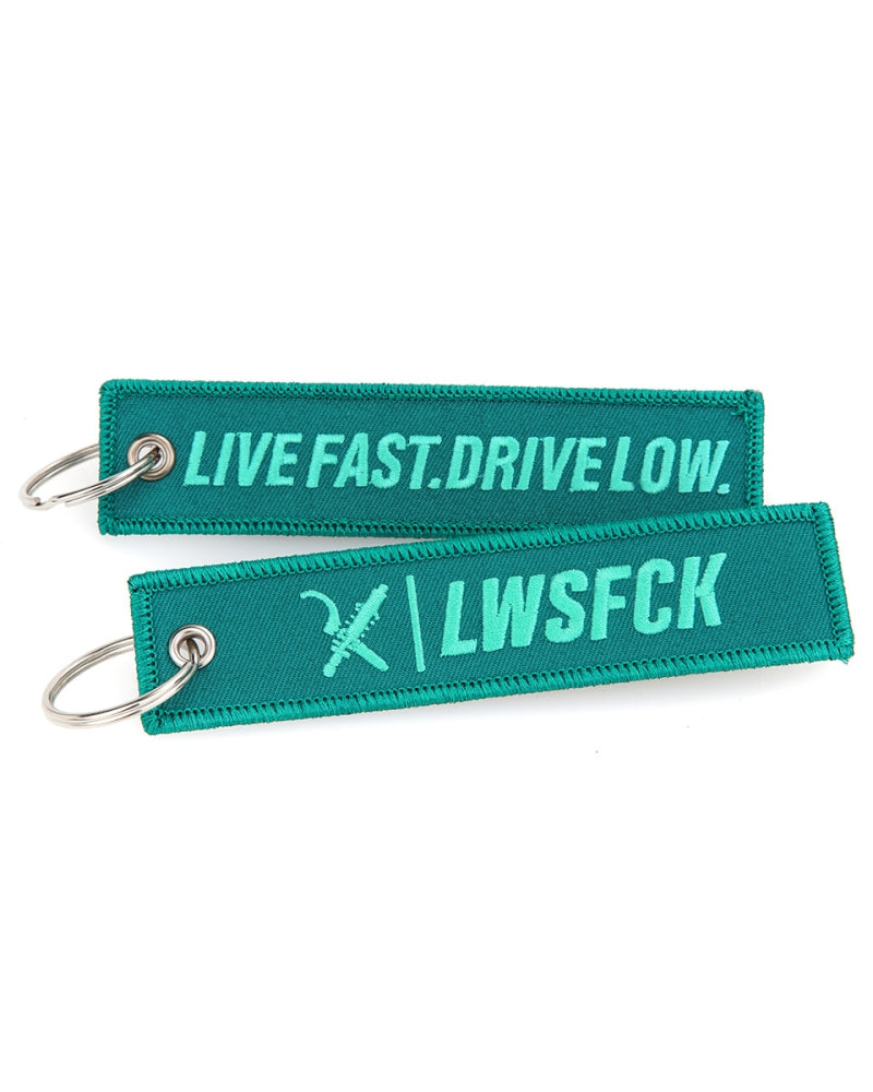 LWSFCK® Crew Flight Tag Keychain Mint