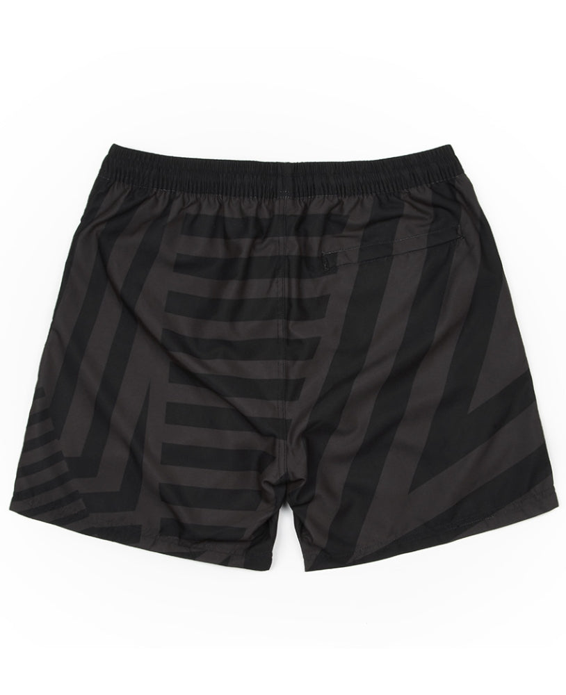 LWSFCK® DAZZLE SWIMSHORTS - BLACK GREY
