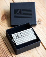 LWSFCK® Metal Keychain - Static Flag