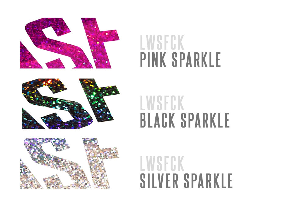 LWSFCK GRAFFITI XXL AUFKLEBER 40 CM - Sparkle Edition