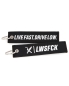 Preview: LWSFCK® Crew Flight Tag Keychain Black