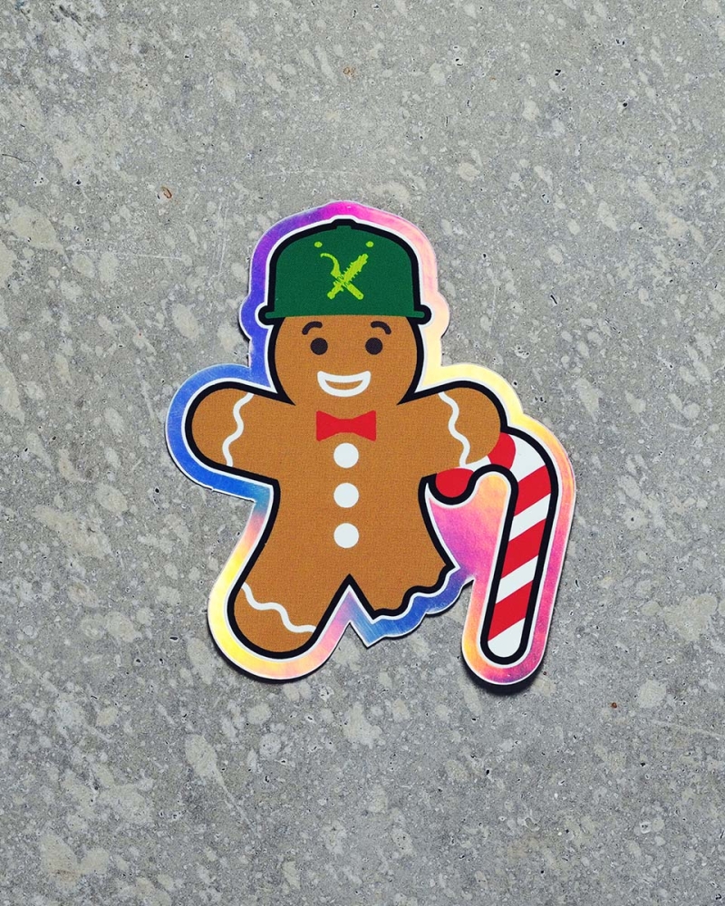 LWSFCK® Gingy Holographic Sticker