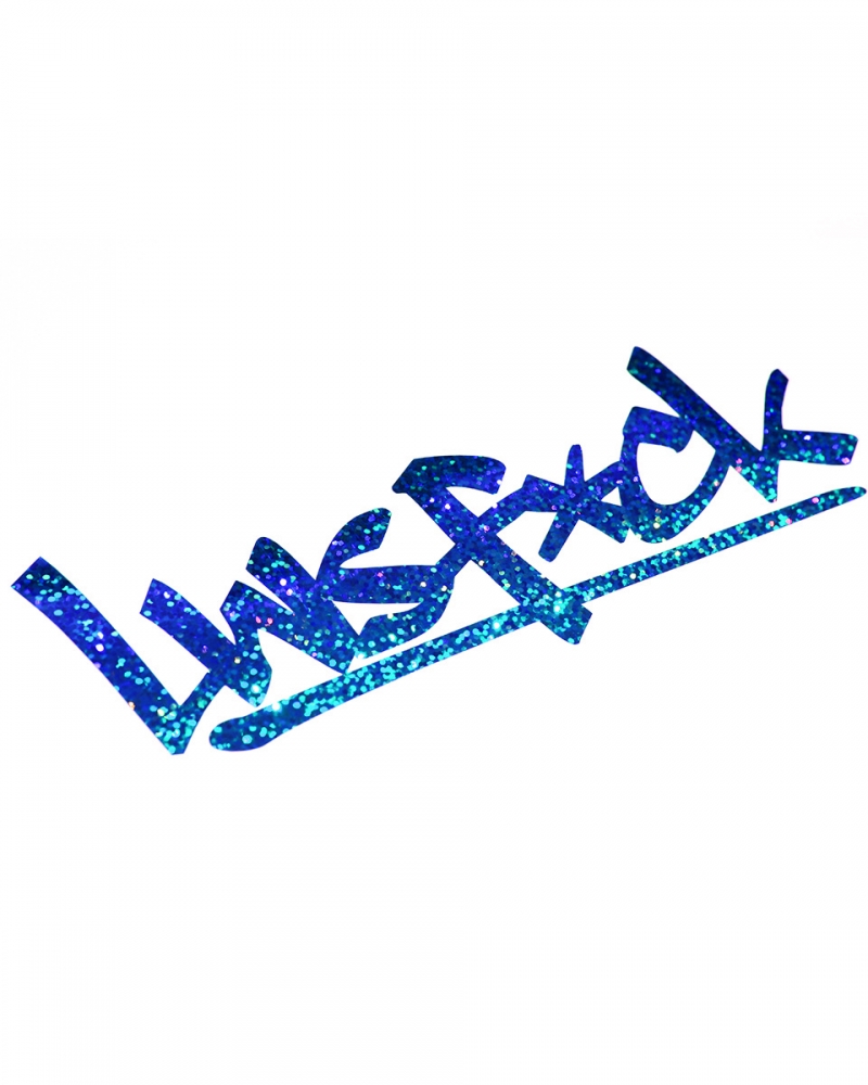 LWSFCK Aufkleber 18 x 6 cm - Deep Blue Sparkle