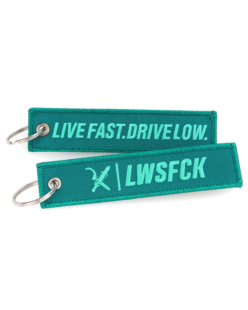 LWSFCK® Crew Flight Tag Keychain Mint