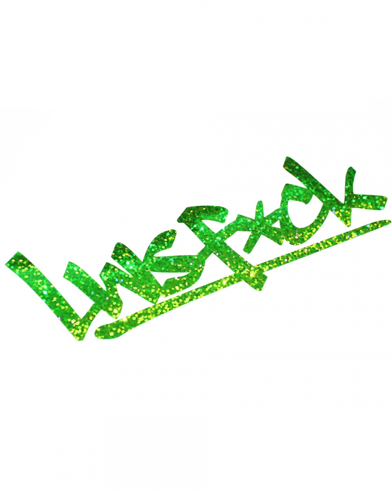 LWSFCK Aufkleber 18 x 6 cm - Green Sparkle