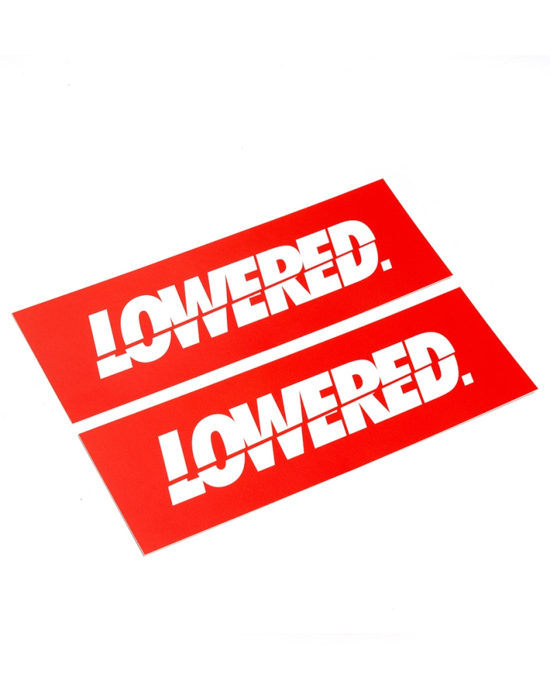 LOWERED® Box Sticker Doublepack