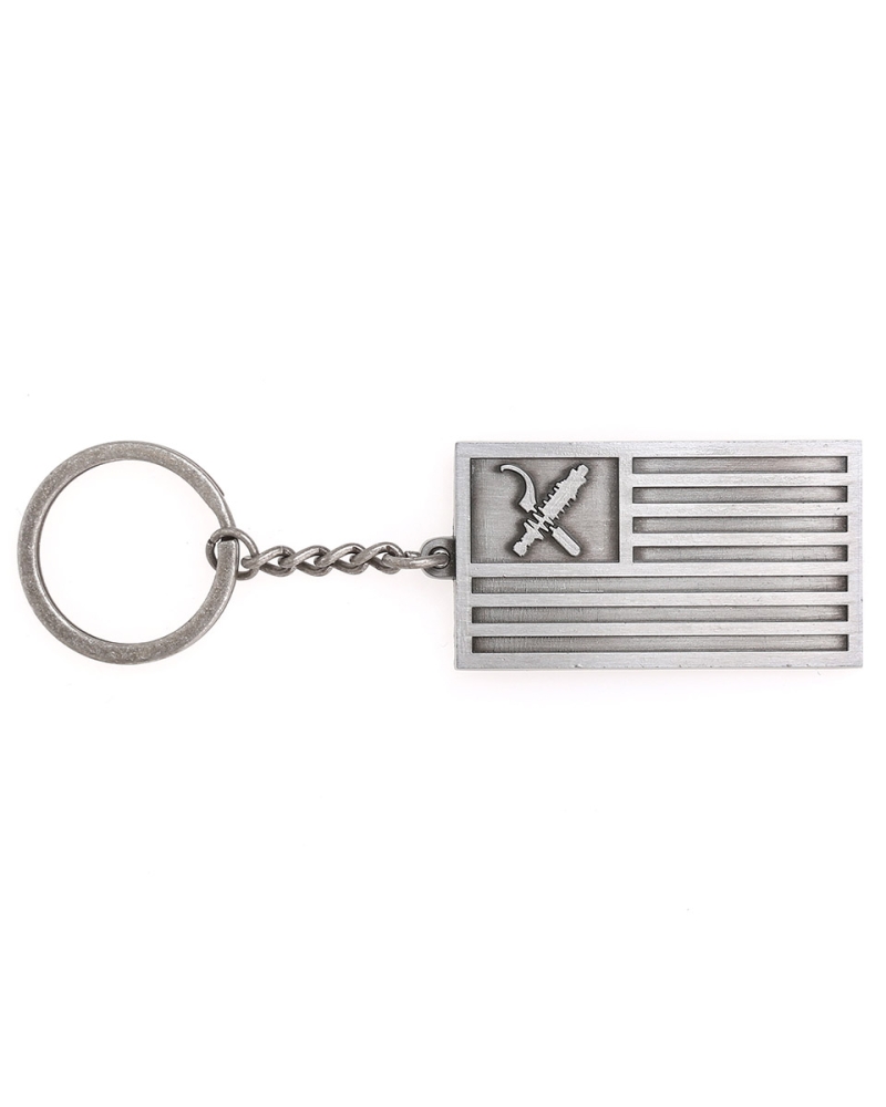 LWSFCK® Metal Keychain - Static Flag